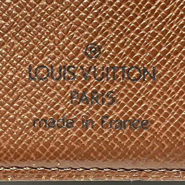 Louis Vuitton Monogram Porte Monnaie Viennois Wallet M61663 in Fair Condition