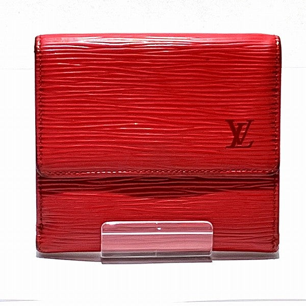 Louis Vuitton Epi Leather Trifold Wallet M63487 in Good Condition