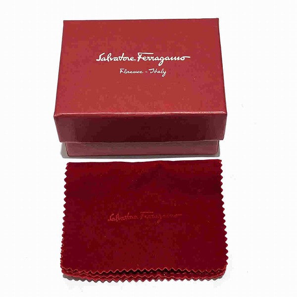 Salvatore Ferragamo Crystal Stud Earrings in Good Condition