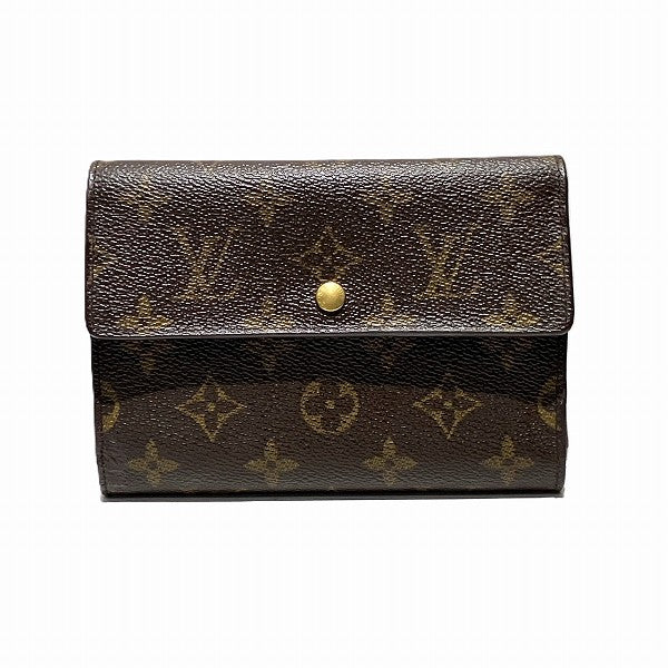 Louis Vuitton Monogram Portefeuille Tresor Etui Papier Wallet M61202 in Good Condition