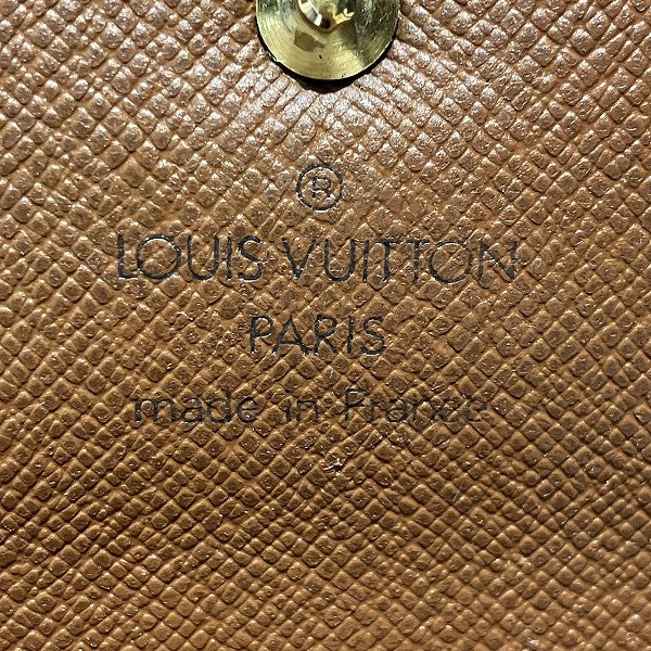 Louis Vuitton Monogram Portefeuille Tresor Etui Papier Wallet M61202 in Good Condition