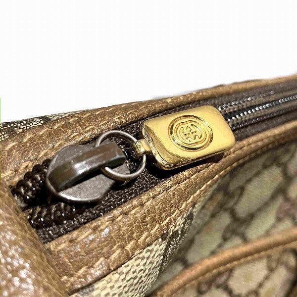 Gucci GG Supreme Shoulder Bag 89.02.077 in Fair Condition