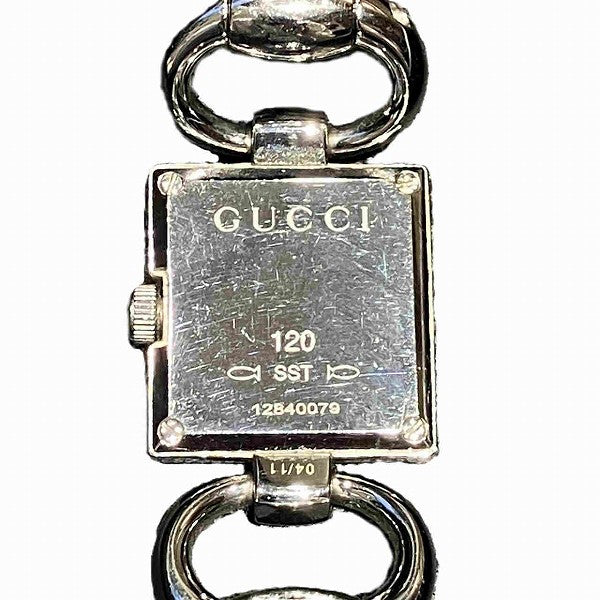 Gucci Tornabuoni Quartz Watch YA120504 Stainless Steel in Fair Condition