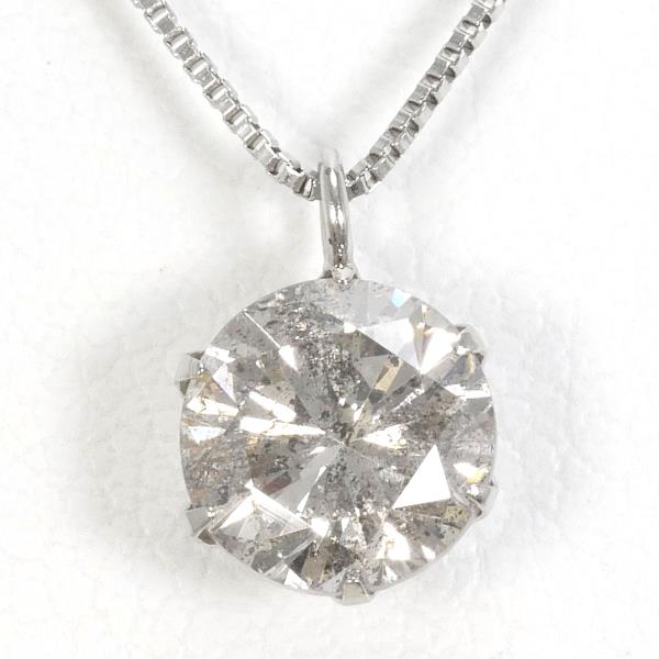 PT900 Platinum PT850 Necklace Diamond in Pristine Condition