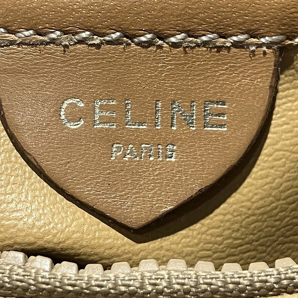 Celine Macadam M08 PVC Leather Shoulder Bag in Good Condition