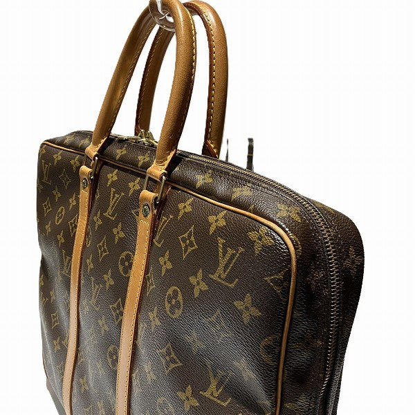 Louis Vuitton Monogram Porte-Documents Voyage Briefcase M53361 in Fair Condition