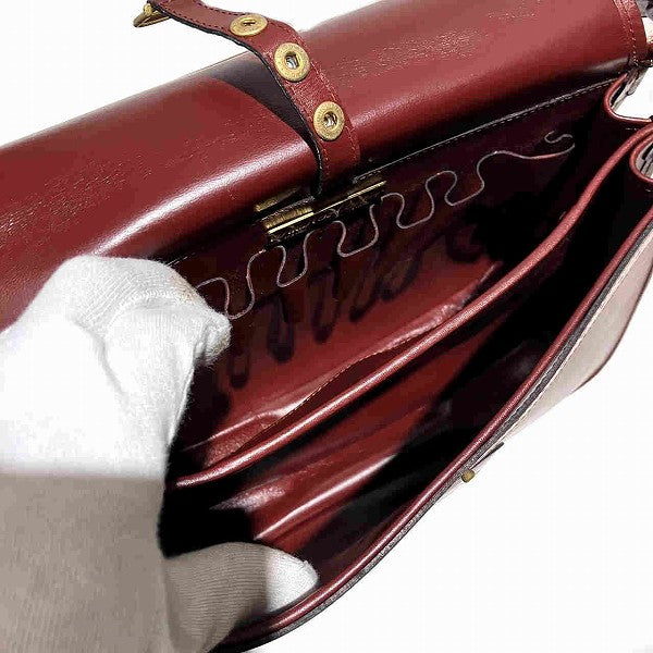 Cartier Must Line Leather Shoulder Bag for Women in Good Condition