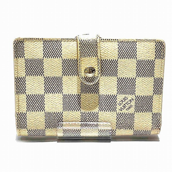 Louis Vuitton Damier Azur Portefeuille Viennois Wallet N61676 in Good Condition