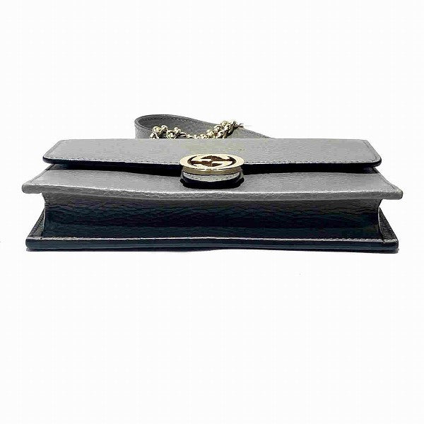 Gucci Interlocking G Chain Wallet in Good Condition