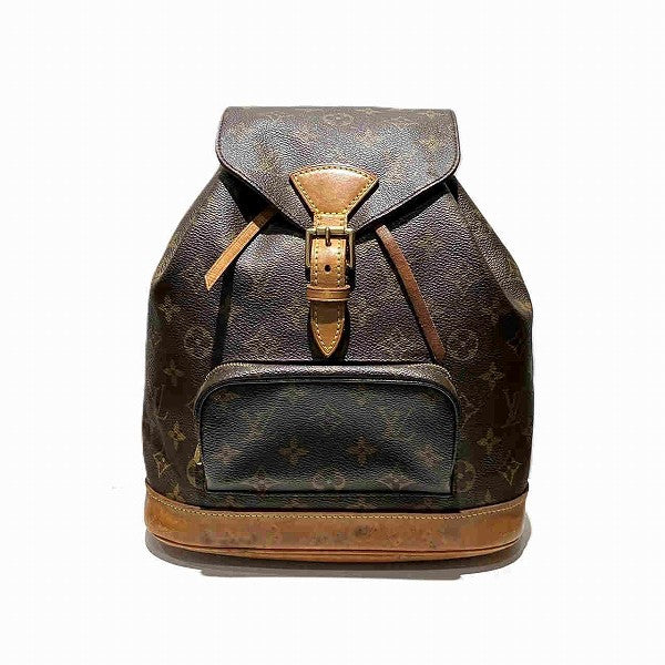 Louis Vuitton Monogram Montsouris MM Backpack M51136 in Good Condition