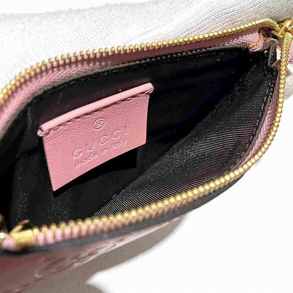 Gucci Leather Coin Case Key Holder