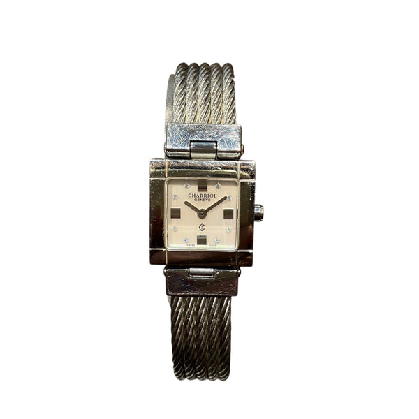 Stainless Steel Quartz Wristwatch