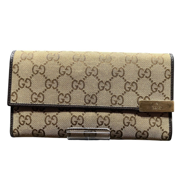 Gucci GG Canvas Long Wallet