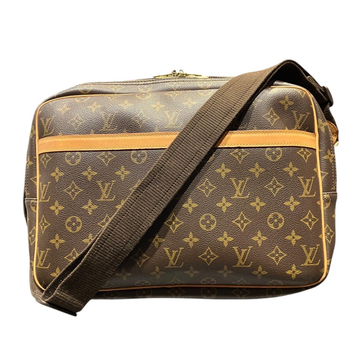 Louis Vuitton Reporter GM Monogram Shoulder Bag