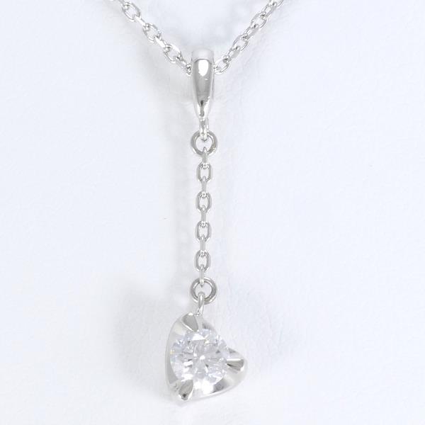 PT850 Platinum Diamond Necklace 0.33 SI2