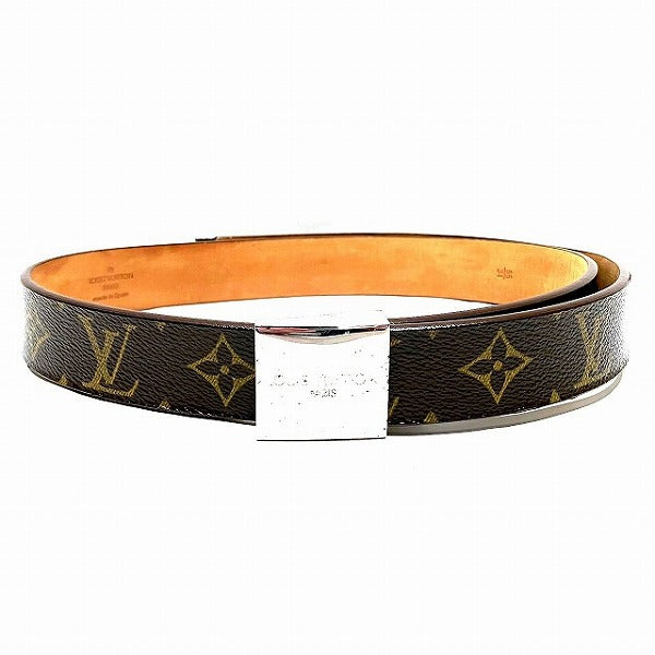 Louis Vuitton Monogram Canvas 85/34 Sanchure Care Belt M6801 in Good Condition