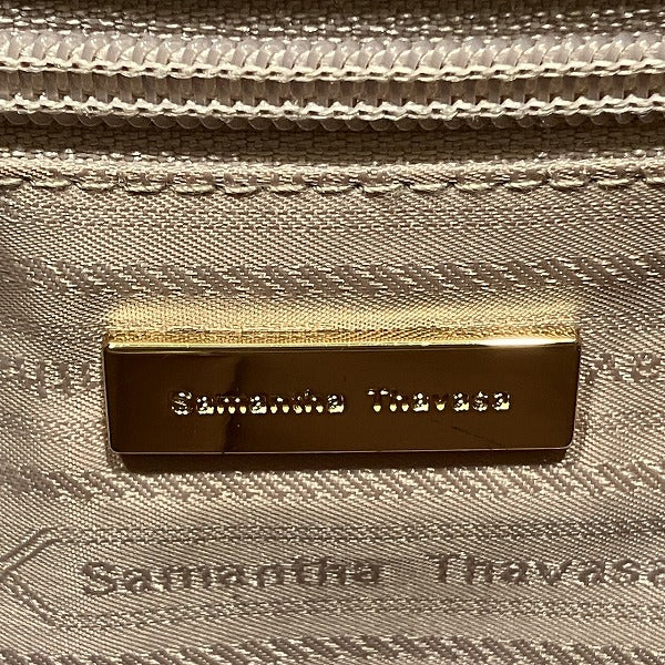 Samantha Thavasa Lady Mine Leather Handbag in Good Condition