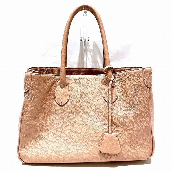 ADMJ Pink Leather Tote Bag