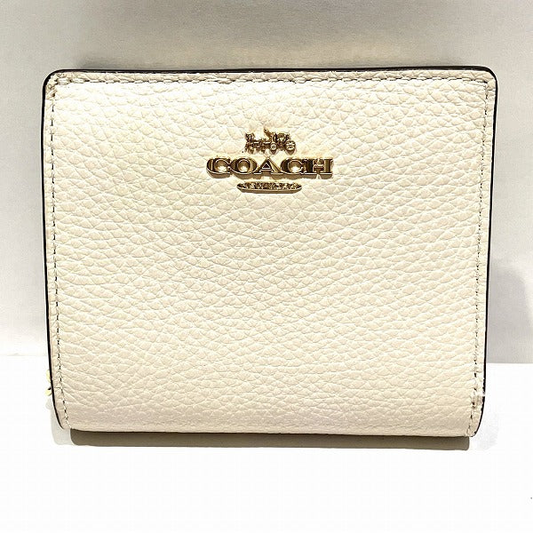 Coach Leather Snap Wallet C2862 in Great Condition