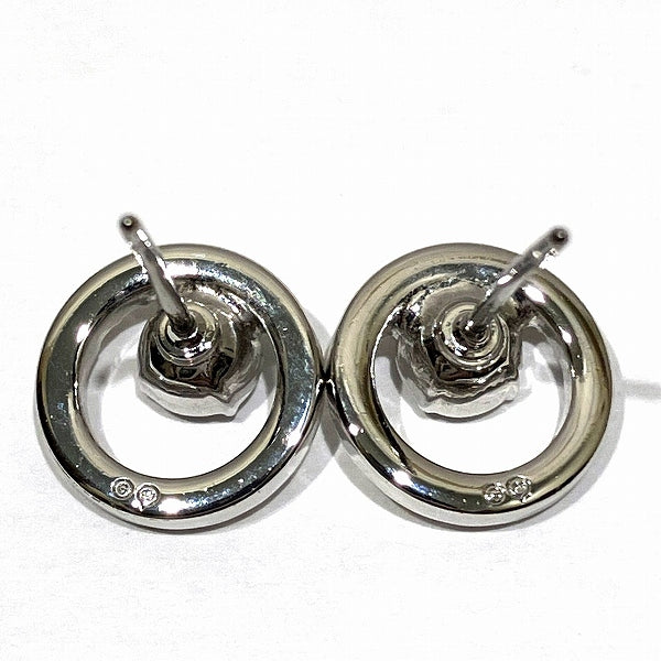 Swarovski Rhodium Plated Creativity Circle Earrings 5201707 in Pristine Condition