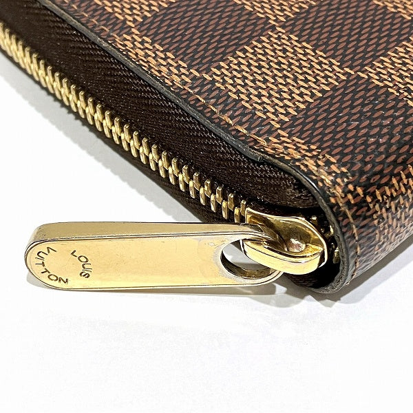 Louis Vuitton Damier Zippy Wallet N60015 in Good Condition