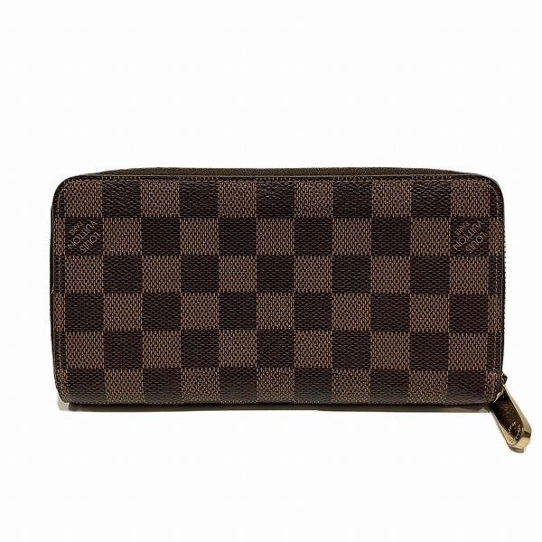 Louis Vuitton Damier Zippy Wallet N60015 in Good Condition