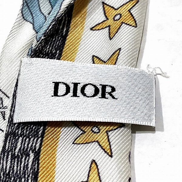 Dior Silk Scarf 98cm x 6cm Mitzah Scarf 76MTA1061640 in Good Condition