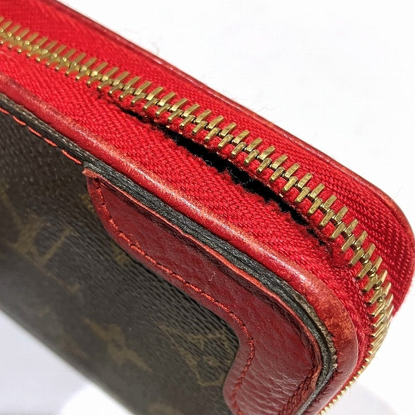 Louis Vuitton Monogram Zippy Wallet M61854 in Fair Condition