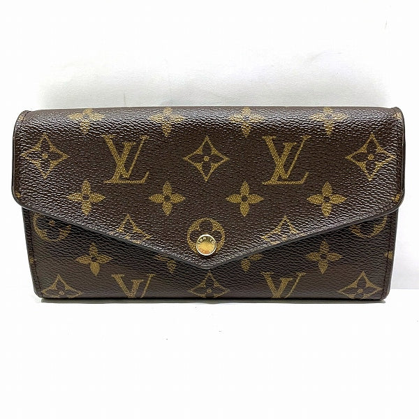 Louis Vuitton Monogram Portefeuille Sarah Long Wallet M62234 in Fair Condition