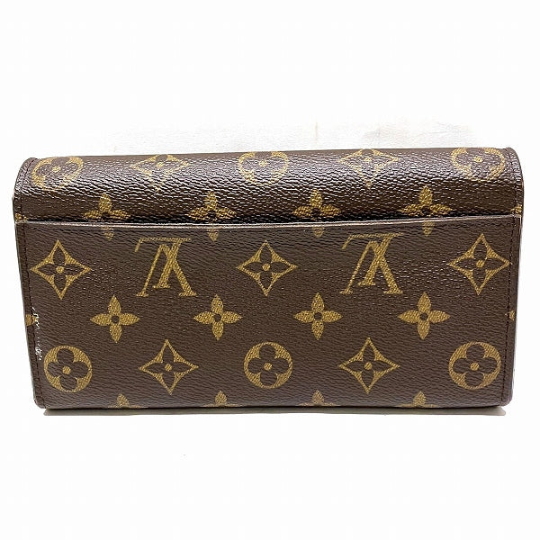 Louis Vuitton Monogram Portefeuille Sarah Long Wallet M62234 in Fair Condition