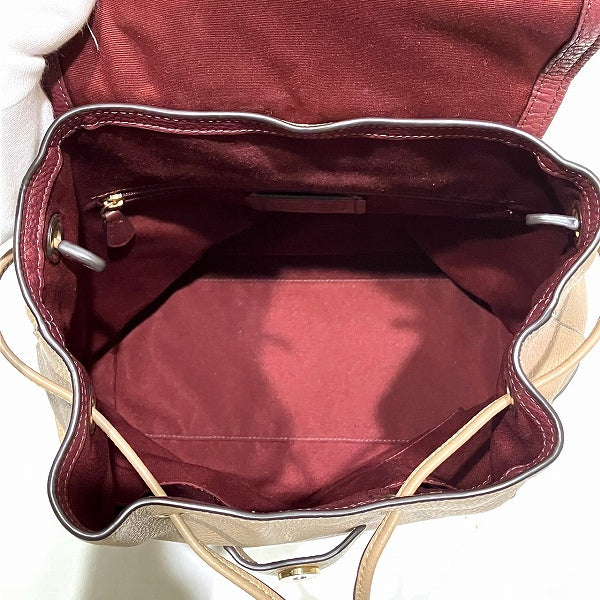 Coach Leather Backpack F72645 in Good Condition