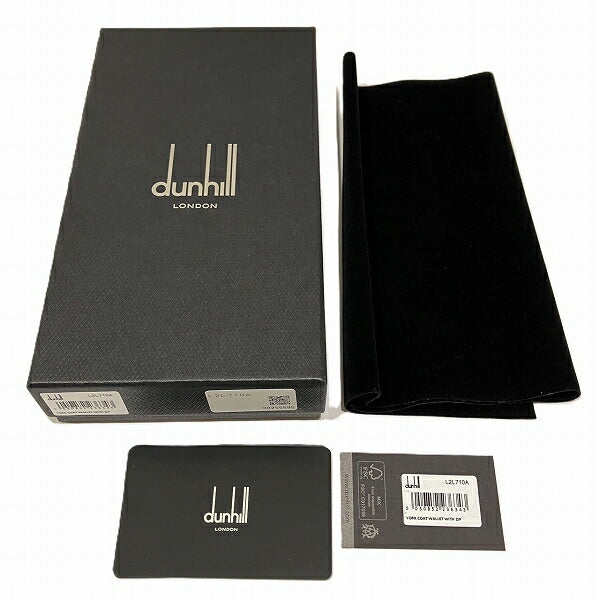 Dunhill Leather Long Wallet L2L710A in Good Condition