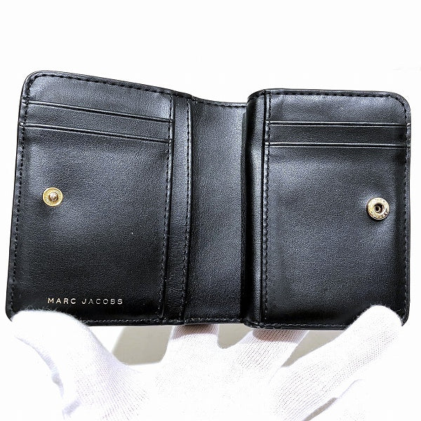 Marc Jacobs Leather Bifold Wallet M0015163 in Good Condition