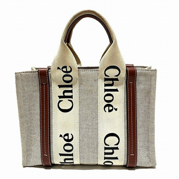 Chloe Woody Small Tote Bag in Good Condition