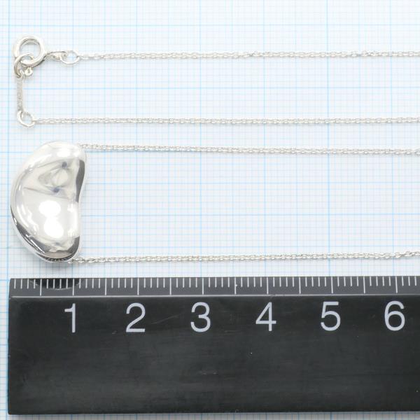 Tiffany & Co Silver Bean Necklace