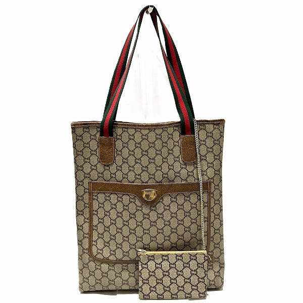 Gucci GG Plus Sherry Tote Bag 5398 in Good Condition