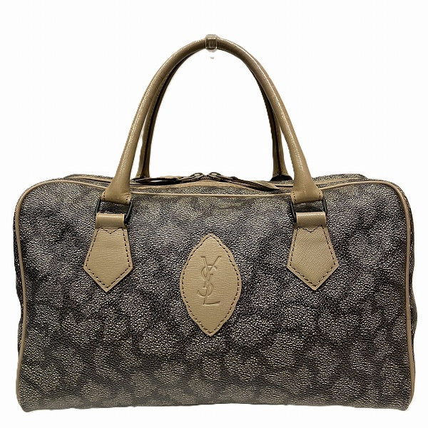 Yves Saint Laurent Giraffe Pattern Handbag in Good Condition