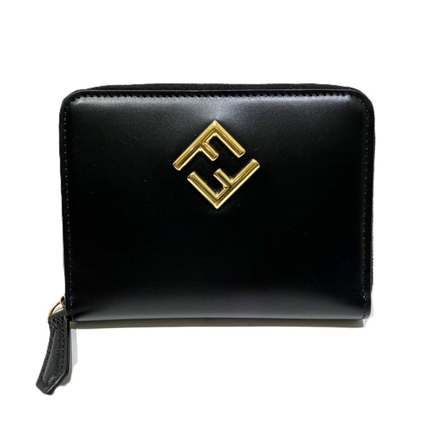 Fendi FF Diamond Calf Leather Wallet