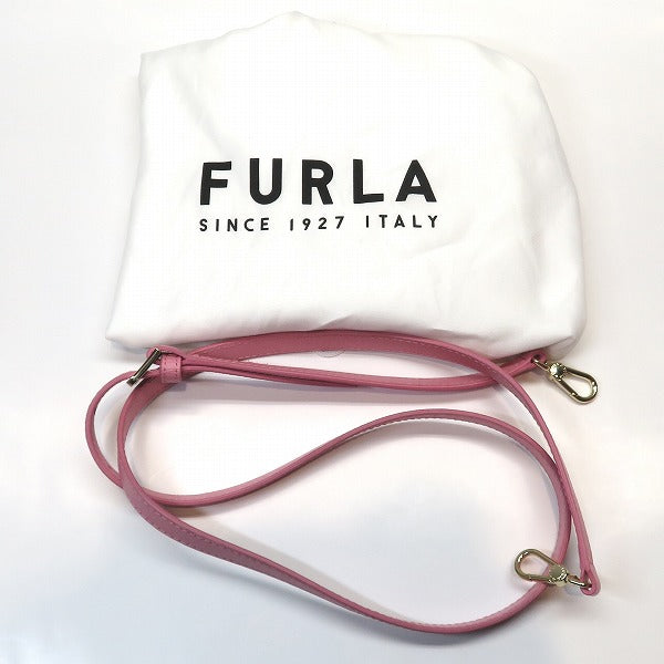 Furla Leather 2-Way Shoulder Handbag in Great Condition