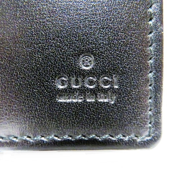 Gucci Leather Long Wallet 03948 in Good Condition