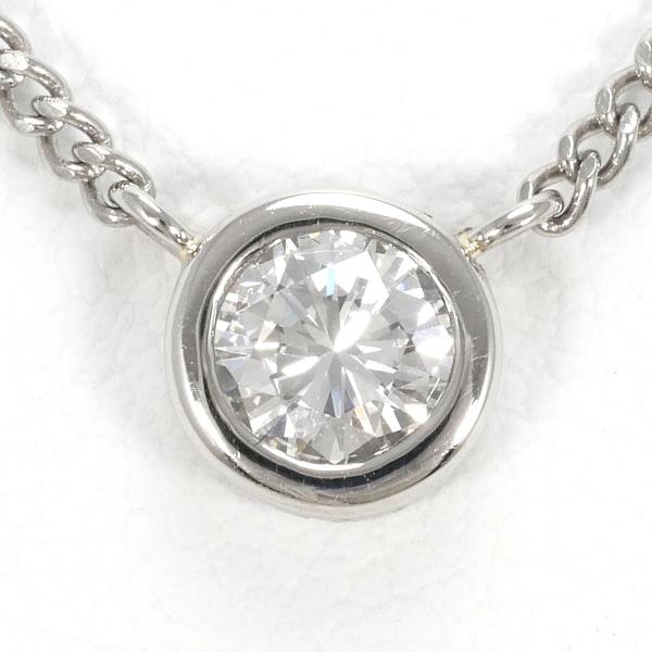 PT850 Platinum Diamond Necklace 0.29ct in Excellent Condition