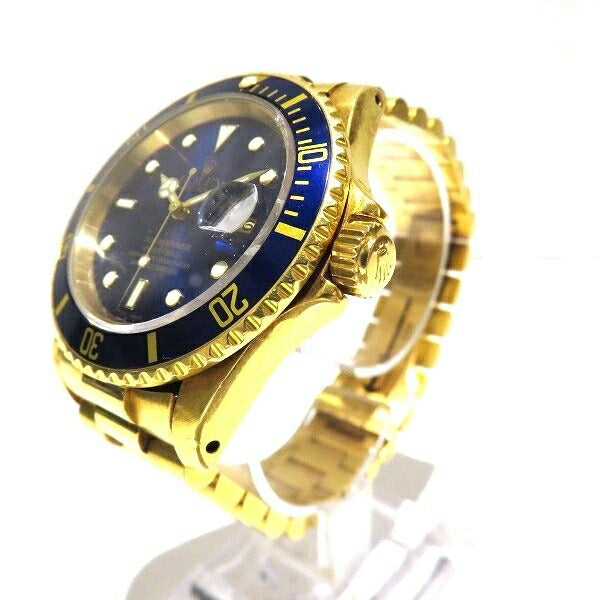 Rolex Submariner 16808 Men's Watch - Yellow Gold Automatic 16808.0