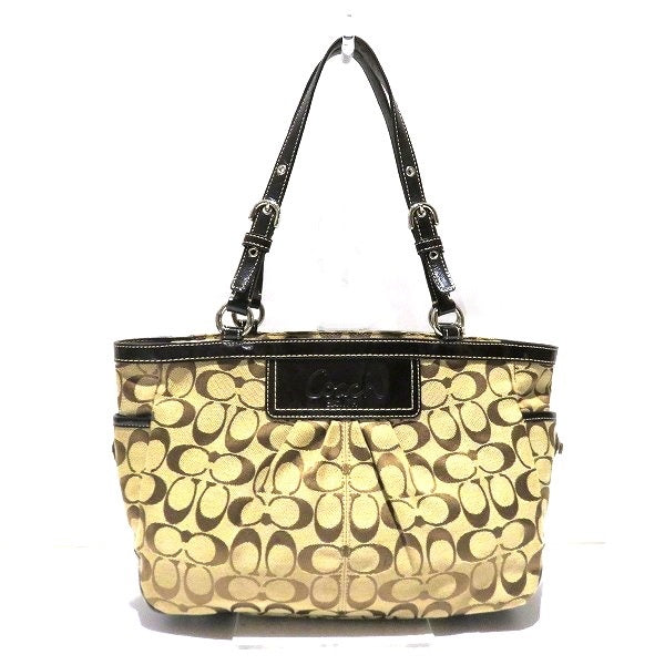 Coach Pleated Gallery Handbag F14281