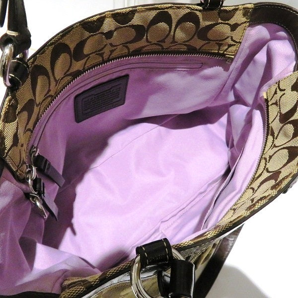 Coach Pleated Gallery Handbag F14281