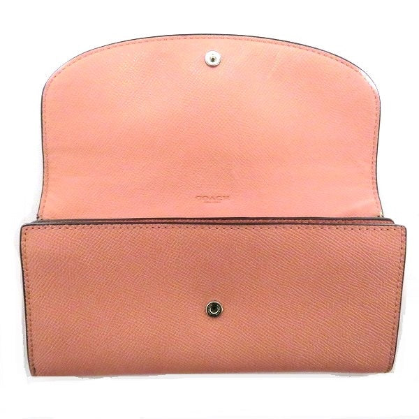 Coach Leather Slim Envelope Wallet