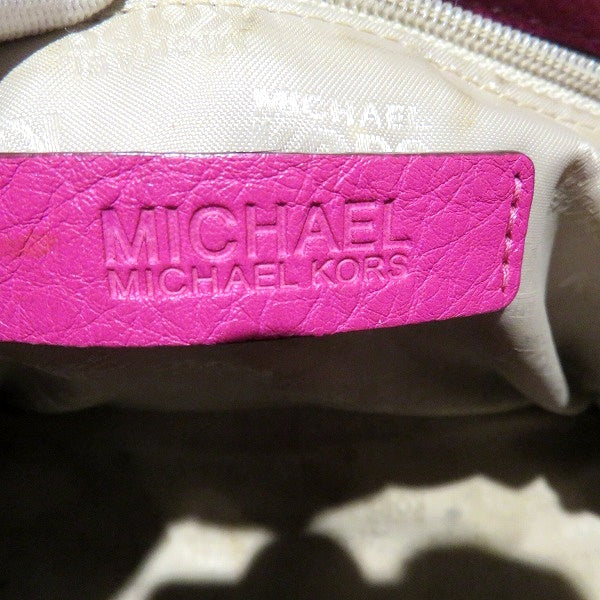 Michael Kors Pink Leather Handbag