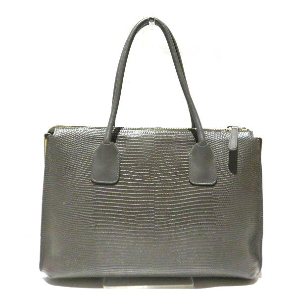 Furla BIM Croc-Embossed Leather Handbag in Great Condition