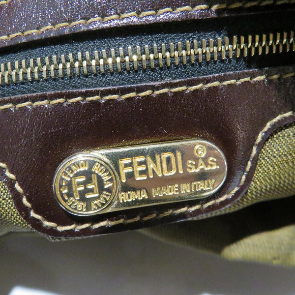 Fendi Canvas One Shoulder Bag in Good Condition