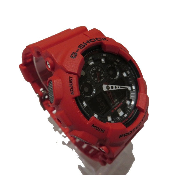 Casio G-SHOCK GA-100B-4AJF Quartz Watch for Men in Great Condition