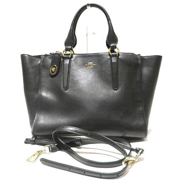 Coach Leather Carryall Handbag 33545 in Good Condition